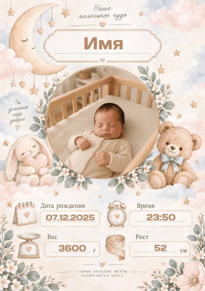 Рождение звезды