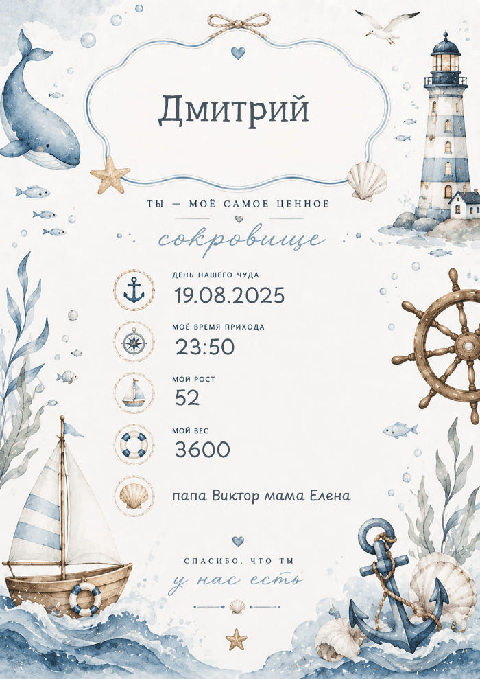 Морское чудо