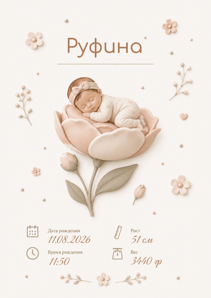 Нежные цветы